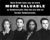 Image of 2005 ex-gay ad against hate crimes